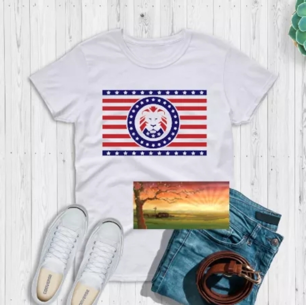New Graphic Patriotic Tee
